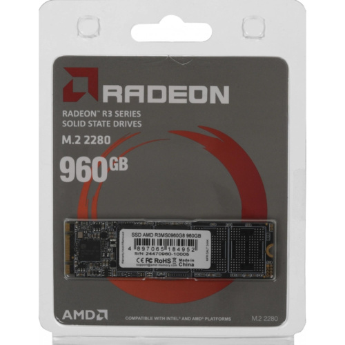 R3MS0960G8 Твердотельный накопитель AMD SATA 960GB R3MS0960G8 Radeon M.2 2280 фото 4 R3MS0960G8 Твердотельный накопитель AMD SATA 960GB R3MS0960G8 Radeon M.2 2280 фото 4