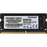 PSD48G213381S Оперативная память DDR4 8Gb 2133MHz Patriot PSD48G213381S Signature RTL PC4-17000 CL15 SO-DIMM 260-pin 1.2В single rank Ret [PSD48G213381S]