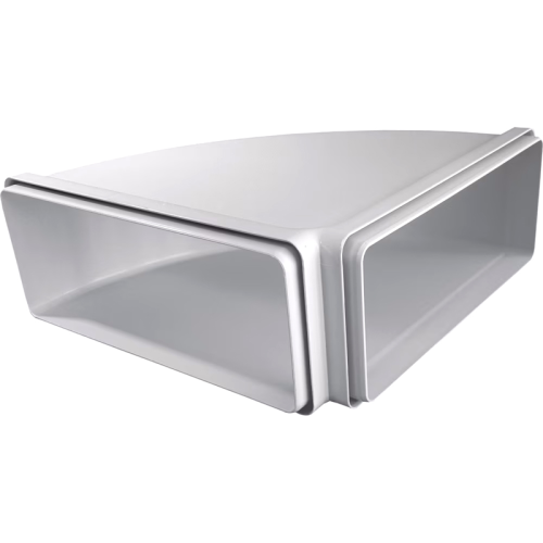 112.0459.455 Аксессуары Faber/ BEST, Аксессуары, Воздуховод горизонтальный угловой CRO90 220х90мм