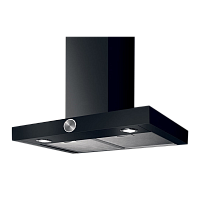 TOUCHBL/A/60-PRF0099977A Вытяжки JET AIR/ Декоративный дизайн, Т-образная, 60 см, 3-позиционное ротационное управление, 1200 куб. м. , черная