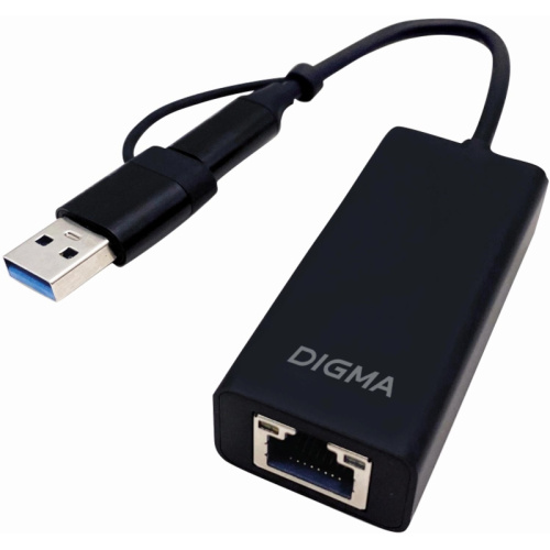 DLA-GTUC01 Сетевой адаптер 2.5G Ethernet Digma DLA-GTUC01 USB 3.0 фото 9