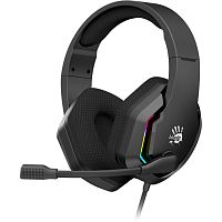 G260 Наушники с микрофоном A4Tech Bloody G260 черный 2м мониторные USB оголовье (G260)