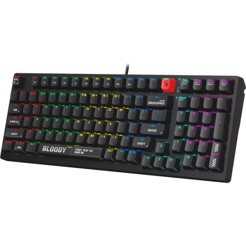 S98BLACK Клавиатура A4Tech Bloody S98 механическая черный USB for gamer LED (S98 BLACK) фото 5 S98BLACK Клавиатура A4Tech Bloody S98 механическая черный USB for gamer LED (S98 BLACK) фото 5