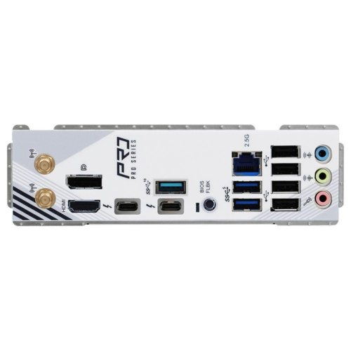 Z890PRORSWIFIWHITE Материнская плата ASRock Z890 PRO RS WIFI WHITE, RTL фото 6 Z890PRORSWIFIWHITE Материнская плата ASRock Z890 PRO RS WIFI WHITE, RTL фото 6