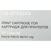 CS-Q7553XS -/ Картридж лазерный Cactus CS-Q7553XS Q7553X черный (7000стр.) для HP P2014/P2015/M2727