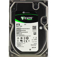 ST8000NM017B Жесткий диск/ HDD Seagate SATA 8Tb Exos 7E10 7200 6Gb/s 256Mb 1 year warranty (replacement ST8000NM000A)