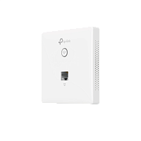 EAP115-Wall Точка доступа/ 300Mbps Wireless N Wall-Plate Access Point, Qualcomm, 300Mbps at 2.4GHz, 802.11b/g/n, 2 10/100Mbps LAN, 802.3af PoE Supported, Compatible with 86mm & EU Standard Junction Box, Centralized Management, Load Balance, Rate Limit, Ca