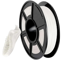 -/ Филамент NV PRINT TPU White для 3D печати диаметр 1.75мм,   масса 1,0 кг