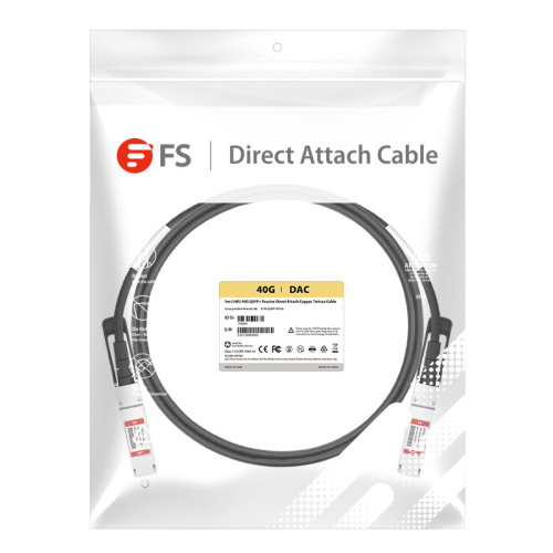 Твинаксиальный медный кабель/ 1m (3ft) Generic Compatible 40G QSFP+ Passive Direct Attach Copper Cable фото 7