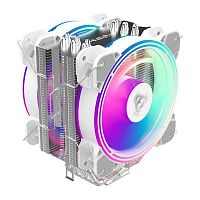AS.01.02.0018 Вентилятор ALSEYE H120D (White) TDP: 200W Product Dimensions:123x154x106mm Heatsink Dimensions:154x123x58mm Heatsink Weight:518g Heat Pipe:O6mmx6pcs Fan Dimensions-:120x120x25mm (875842)