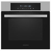 AEOD6063S Шкаф духовой электрический MAUNFELD/ Тип: электрический 60 см, 60 л, таймер, 8 функций, сенсорное управление, гидролизный тип очистки, нержавеющая сталь