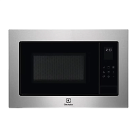 EMS4253TEX Встраиваемая микроволновая печь ELECTROLUX/ Микроволновая печь с грилем, объем 25 л., высота 390 мм, цвет черный/нерж.сталь