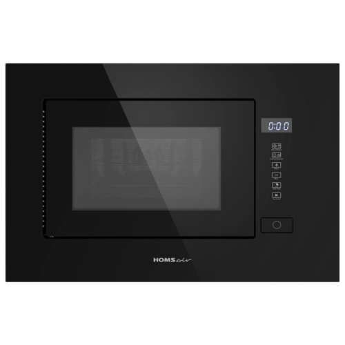 MOB205GB Печь микроволновая электрич. HOMSair MOB205GB/ встраиваемая, 20 л., сенсорные переключатели, 700 Вт, черная