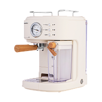 MF-737BGPRO Рожковая кофемашина MAUNFELD/ Рожковая кофемашина, мощность 1250 Вт, давление 15 бар, капучинатор, стиль ретро