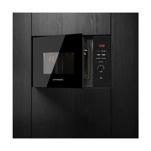HMW650BL Встраиваемая микроволновая печь Kuppersberg/ KITCHEN RETAIL / Встраиваемая микроволновая печь Kuppersberg, 38х56х55 см, 25л., 900Вт, 8 программ, гриль, черный цвет фото 3