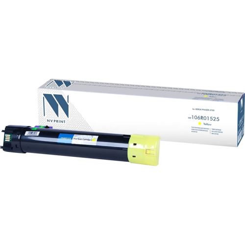 -/ Тонер-картридж NVP NV-106R01525 Yellow для Xerox Phaser 6700 (12000k) фото 2