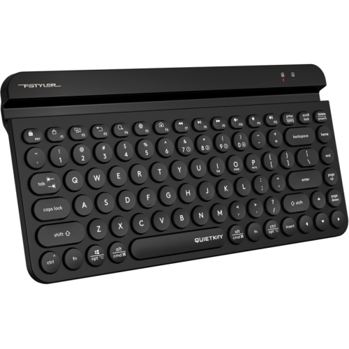 FBK30BLACK Клавиатура A4Tech Fstyler FBK30 черный USB беспроводная BT/Radio slim Multimedia (FBK30 BLACK) фото 3 FBK30BLACK Клавиатура A4Tech Fstyler FBK30 черный USB беспроводная BT/Radio slim Multimedia (FBK30 BLACK) фото 3
