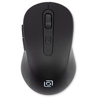 1520859 Мышь Oklick 677MW черный оптическая 1600dpi беспров. USB 6but (1520859)