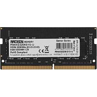 R944G3206S1S-U Оперативная память DDR4 4GB 3200MHz AMD R944G3206S1S-U R9 RTL PC4-25600 CL22 SO-DIMM 260-pin 1.2В Ret [R944G3206S1S-U]