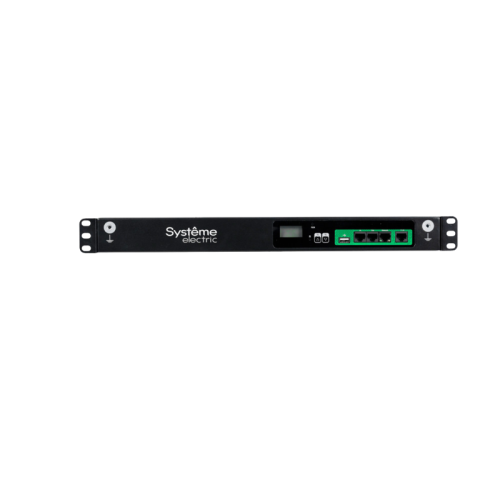 UP7821 БРП Uniprom, с мониторингом, 1U, 240В, 1Ф, 16A, 10xC13 2xC19, 2м, IEC320 C20
