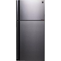 SJXE55PMSL Холодильник Sharp/ Холодильник. 175 см. No Frost. A+ Серебристый.