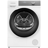 DM610W Сушильная машина Kuppersberg/ Сушильная машина Kuppersberg, отдельностоящая, загрузка 9 кг, 14 программ, отключение звука, блокировка от детей, сенсорное управление, сенсорный дисплей, энергоэффективность А++, уровень шума 64 дБ, цвет белый