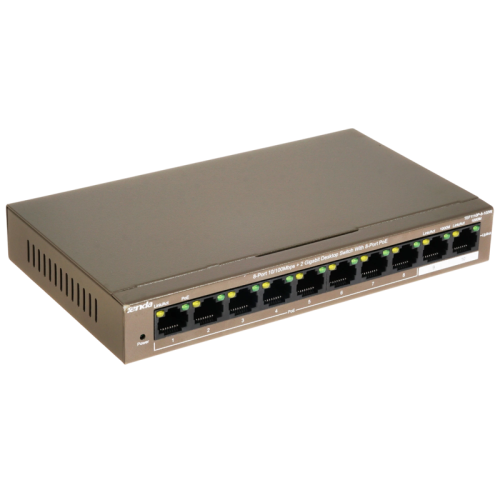 TEF1110P-8-102W Коммутатор/ Коммутатор 8PORT 100M 8POE TEF1110P-8-102W TENDA TEF1110P-8-102W Коммутатор/ Коммутатор 8PORT 100M 8POE TEF1110P-8-102W TENDA