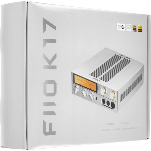 6953175710813 Усилитель ЦАП/ FIIO K17 (F4161K) Серебристый фото 8 6953175710813 Усилитель ЦАП/ FIIO K17 (F4161K) Серебристый фото 8