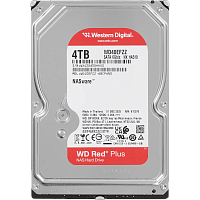 WD40EFZZ Жесткий диск/ HDD WD SATA3 4Tb NAS Red Plus 5400 128Mb 1 year warranty (replacement WD40EFZX, WD40EFAX, WD40EFPX)