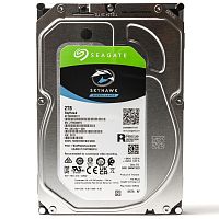 ST2000VX017 Жесткий диск/ HDD Seagate SATA 2Tb SkyHawk Surveillance HDD 5400 256Mb 1 year warranty (replacement ST2000VX015, ST2000VX008)