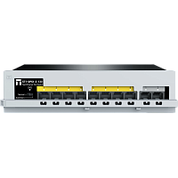 ST110PDI-2-130 Коммутатор/ Неуправляемый PoE коммутатор Fast Ethernet, 8 портов 100 Мбит/с PoE+, 2 Uplink порта 100 Мбит/с RJ45, БП 130 Вт