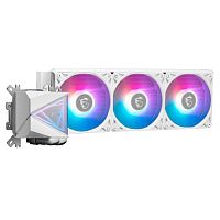306-7ZW8A14-C24/306-7ZW8A21-C24 Жидкостная система охлаждения MSI MAG CORELIQUID I360 WHITE 3x ARGB Gen2 Fan, ARGB Gen2 Block, Color Box