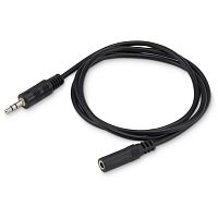 BAAC003-1 Кабель-удлинитель аудио Buro BAAC003-1 Jack 3.5 (m)/Jack 3.5 (f) 1м. черный