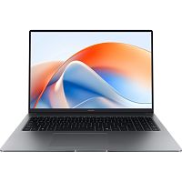 5301ALVX Ноутбук Honor MagicBook X16 Plus 2025 BornB-5651F Core 5 220H 16Gb SSD512Gb Intel Iris Xe graphics 16" IPS FHD+ (1920x1200) Windows 11 Home grey space WiFi BT Cam (5301ALVX)