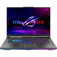 90NR0L67-M00300 Ноутбук/ ASUS ROG Strix G16 G614PP-S5063 16"(2560x1600 (матовый, 240Hz) IPS)/AMD Ryzen 9 8940HX(4Ghz)/32768Mb/1024PCISSDGb/noDVD/Ext:nVidia GeForce RTX 5070(8192Mb)/Cam/BT/WiFi/90WHr/war 1y/2.5kg/Eclipse Gray/DOS