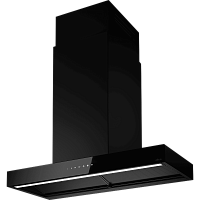 HAIKUDRYISL@BLRO/A/90x32-PRF0196764 Вытяжка ELICA/ Вытяжка ELICA, 90 см, потолочная, LED освещение, рециркуляция/отвод, сенсорное управление, таймер с автовыключением, 3 скорости + интенсивный режим, индикация насыщения фильтра, цвет черный