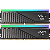 AX5U6000C3416G-DTLABRBK Память DDR5 2x16GB 6000MHz A-Data AX5U6000C3416G-DTLABRBK XPG Lancer RGB RTL PC5-48000 CL34 DIMM 288-pin 1.35В kit dual rank с радиатором Ret