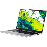 NX.DGCCD.002 Ноутбук/ ACER Aspire Lite AL15-53P-722Q 15.6"(1920x1080 (матовый) IPS)/Intel Core i7 1355U(1.7Ghz)/16384Mb/512PCISSDGb/noDVD/Int:Intel HD/BT/WiFi/58WHr/war 1y/1.75kg/Silver/NoOS