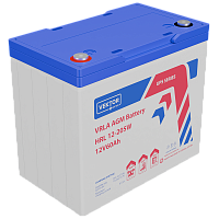 HRL12-205W Батарея Vektor Battery серия HRL, HRL 12-205W, напряжение 12В, емкость 60 Ач (разряд 10 часов), макс. ток разряда (5 сек.) 600 А, макс. ток заряда 18 А, свинцово-кислотная типа AGM, клеммы М6, ДxШxВ 230x140x207мм., вес 18 кг., срок службы 12 ле