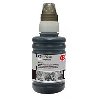CS-I-PG40 -/ Чернила Cactus CS-I-PG40 черный 100мл для Canon Pixma MP150/MP160/MP170/MP180/MP210/MP220