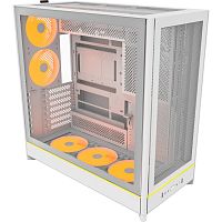 HS01PROWHITE Корпус Montech HS01 PRO белый без БП ATX 5x120mm 2xUSB3.0 1xUSB3.1 audio
