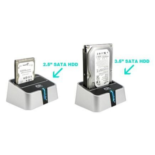 3UBT2 Док-станция для HDD AgeStar 3UBT2 SATA пластик серебристый 1 фото 3 3UBT2 Док-станция для HDD AgeStar 3UBT2 SATA пластик серебристый 1 фото 3