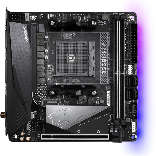 B550IAORUSPROAX Материнская плата/ B550I AORUS PRO AX