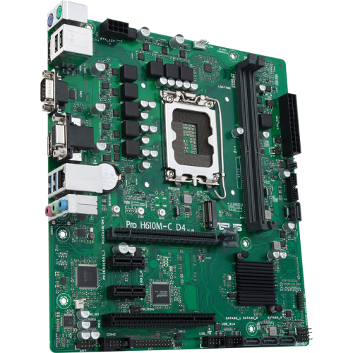 90MB1A30-M0EAYC Материнская плата/ PRO H610M-C D4-CSM фото 3 90MB1A30-M0EAYC Материнская плата/ PRO H610M-C D4-CSM фото 3