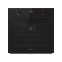 HF678B Духовой шкаф Kuppersberg/ Духовой шкаф Kuppersberg, High-Tech, 70 л, дисплей, поворотное/сенсорное управление, таймер, макс. температура 300 градусов, телескопические направляющие (на 1 уровень), цвет черный