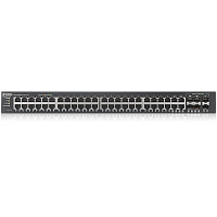 GS2220-50-EU0101F Коммутатор/ ZYXEL NebulaFlex Pro GS2220-50 Hybrid L2 Switch , 19 "rack, 44xGE, 4 combo ports (SFP / RJ-45), 2xSFP, standalone / cloud management