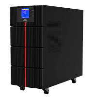 MAC-10K ИБП Powercom MAC-10K, двойного преобразования, 10KВА, 10KВт, LCD, Tower, 8 розеток IEC320 C13 с резервным питанием, 2 розетки C19, клеммная колодка, USB, RS-232, слот под SNMP карту, EPO, защита RJ45, ШхГхВ 257х590х570мм., вес 88.4кг./ UPS Powerco