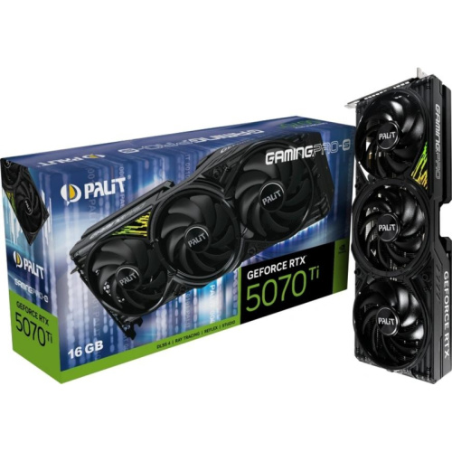NE7507T019T2-GB2031U Видеокарта PCIE16 RTX5070TI 16GB PA-RTX5070Ti GAMINGPRO-S 16GB PALIT фото 16 NE7507T019T2-GB2031U Видеокарта PCIE16 RTX5070TI 16GB PA-RTX5070Ti GAMINGPRO-S 16GB PALIT фото 16