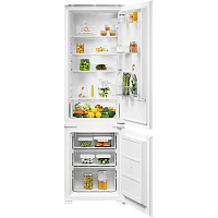 ENS3SE18S Встраиваемый холодильник ELECTROLUX/ Холодильник комби встраиваемый, скользящие направляющие, без No Frost, электронное управление, полезный объём: 249 л (179 + 70 л), перенавешиваемые двери, 54x54.1x176.3 см, белый