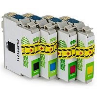 -/ Картридж струйный Cactus CS-EPT1711 17XL черный (14.6мл) для Epson XP-33/103/203/207/303/306/403/406